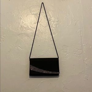 Sparkly Black Clutch